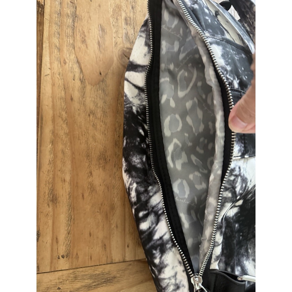 Aimee Kestenberg Vanilla & Black Tie Dye Tamitha Backpack - Picture 6 of 14